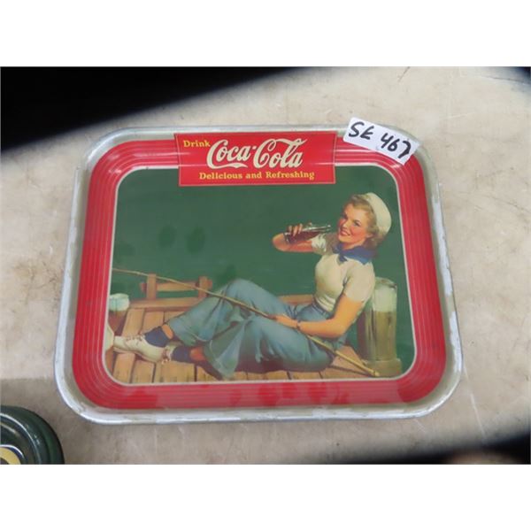 Coca-Cola 1940's Tray