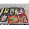 Image 1 : 7 Coca-Cola Trays - Most Modern- 1 or 2 Vintage