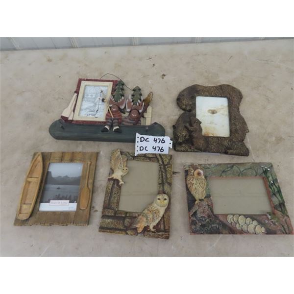 6 Cabin Style Picture Frames