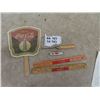 Image 1 : Coca-Cola Items, 2 Rulers, Pocket Knife, Ice  Pic & Modern Fan