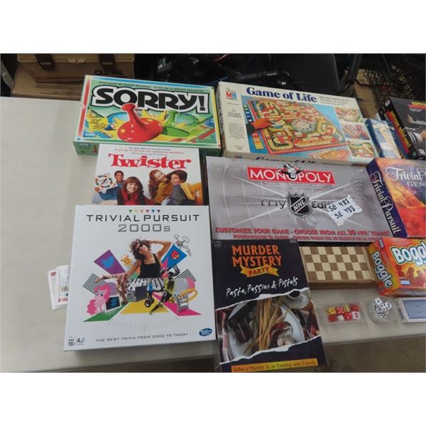 10 Board Games & 4 Puzzles