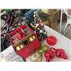 Image 2 : Christmas Decorations including a Tree Stand  Trays plus more