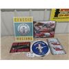 Image 1 : 5 Metal Signs; Mustang & Garage