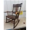 Image 1 : Double Pressed Back Rocking Chair