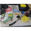 Image 3 : Camping Items; Hatchet, Flashlights, Fire Starters  Dishes  plus more