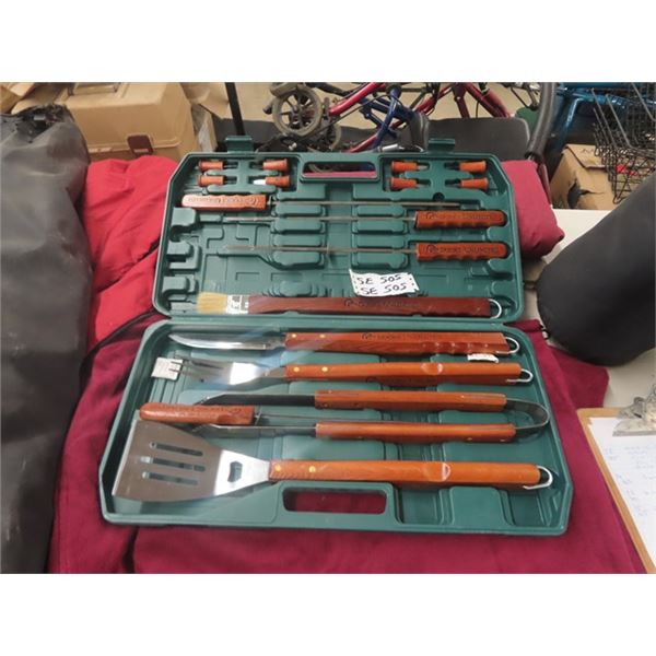 Ducks Unlimited BBQ Utensil Set in  Case
