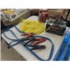 Image 4 : Battery Charger, 2 Sets of Booster Cables,  Hydraulic Bottle Jack, New Wipers & Load Ratchet Straps