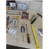 Image 2 : Odd n Ends of Tools; Vice Grips, Hammer,  Staples, Precision Screwdriver, Hacksaw plus more