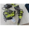 Image 2 : 3 Ryobi Power Tools; Jog Saw, Angle Grinder,  18V Drill with  Charger