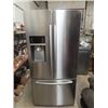 Image 1 : Samsung Stainless Steel Fridge - Side by Side,  Bottom Freezer with Water & Ice - some small dents o