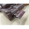 Image 4 : Leather Reclining Couch