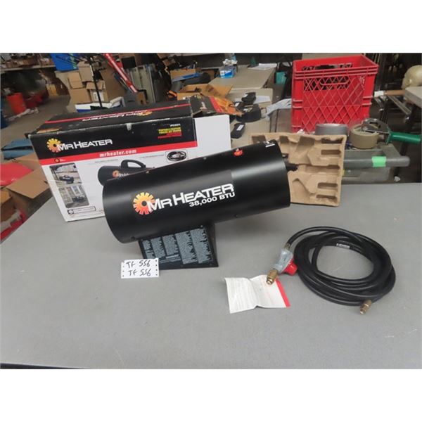 New 38000 BTU Propane Heater