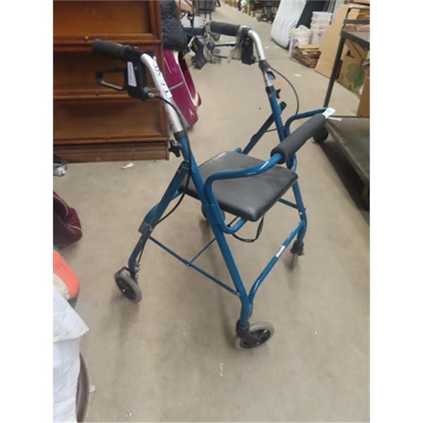 Pro DE 3 Medi Walker With Basket