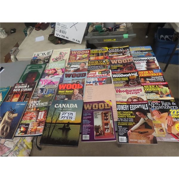 29 Wood Working Magazines