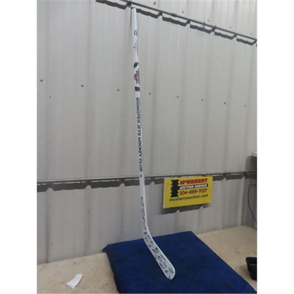 WInnipeg Jets Hockey Club Autographed Stick  NO Certificate