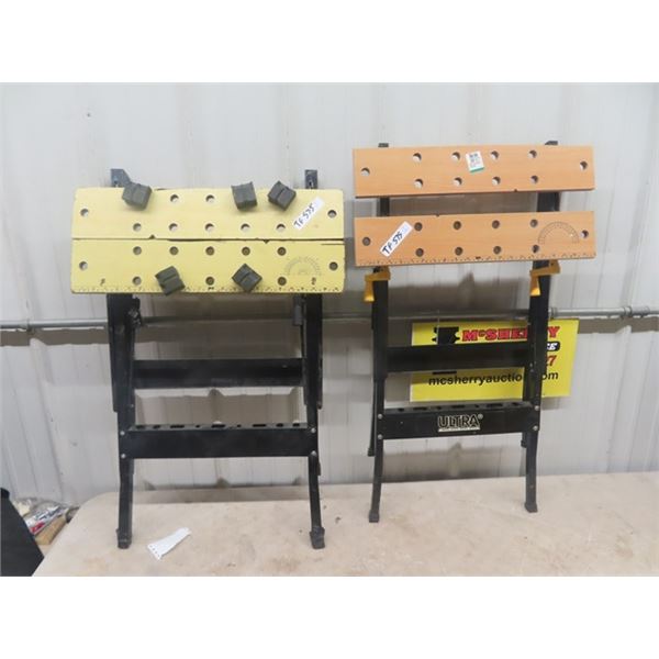 2 Workmate Work Benches