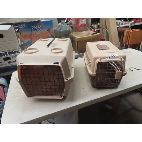 2 Pet Carriers