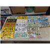 Image 1 : 19 License Plates - 7 US & 12 Canadian
