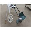 Image 2 : Weed Eater, Shovel, Yard Sprinkle Wand, Patio  Chair & Lawn Statue
