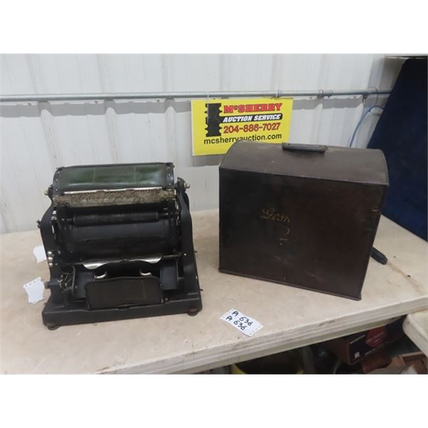 Gestetner Printing Machine