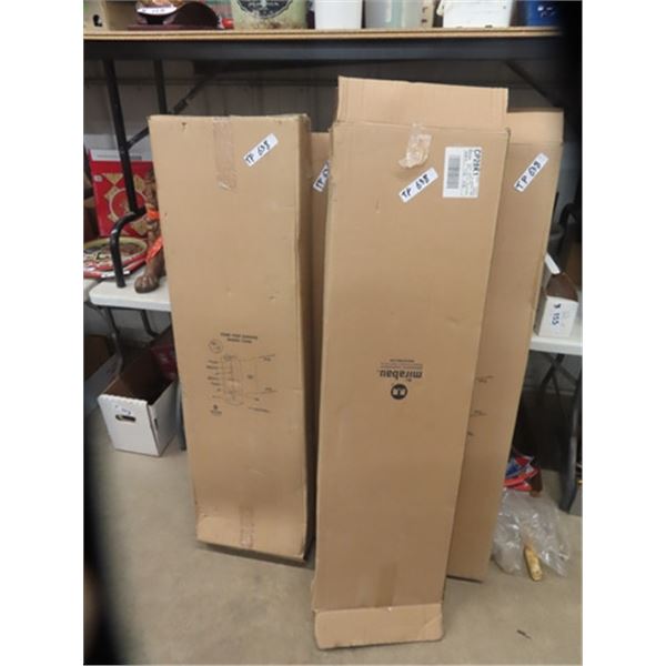 4 New in Box Banner Stands