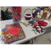 Image 4 : Christmas Items - Decorations, Lights , 2 Reindeer  Planter Boxes plus more