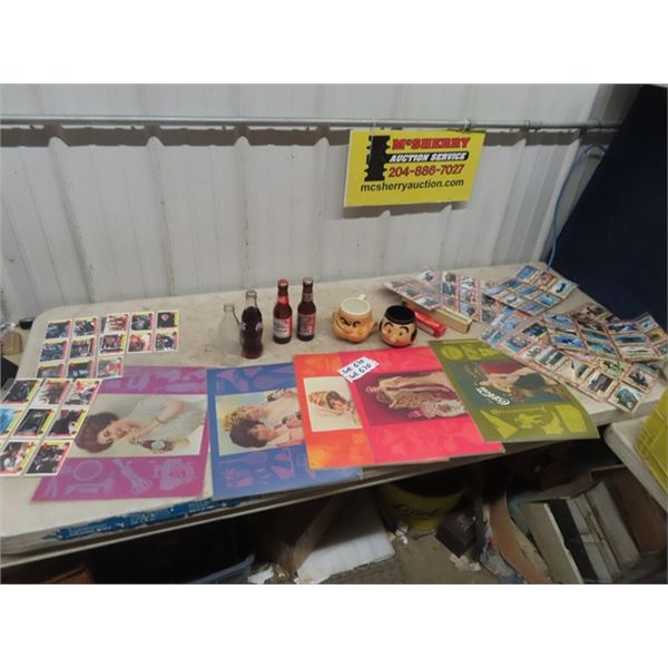 Collector Cards; Desert Sturn Cards, Batman Cards&  Coca-Cola Bottle ,Place Matts plus more