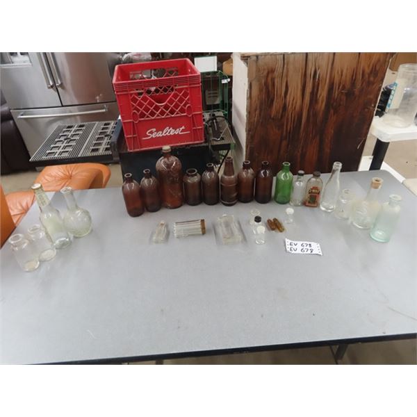 Bottles ; Booze, Medicine or Perfume