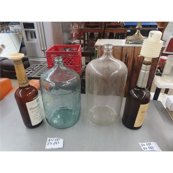 2 Wine Carbine & 2 Texas Mickeys