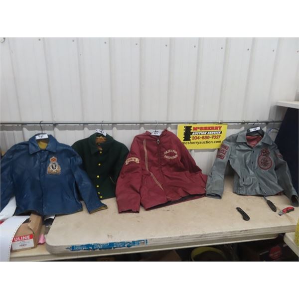 4 Infantry Jackets Size Small or Medium