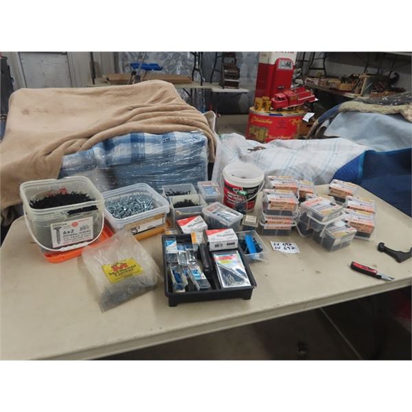 Quantity of Drywall Screws & Nails