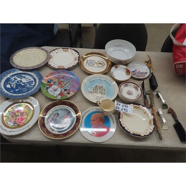 China Plates - 4- Old Country Roads