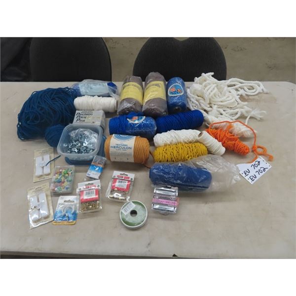 Yarn, String, Sewing/Crafting Items
