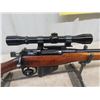 Image 3 : Enfield M14 BA 303 British Serial# 344441  with Bushnell 4x Scope, 1 Magazine & Leather Strap - MUST