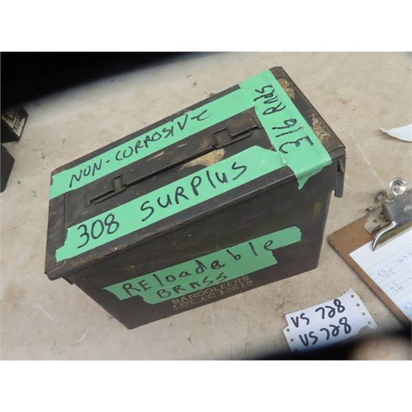 308 Military Surplus Ammo 316 Rounds with Metal  Ammo Crate - MUST HAVE PAL TO PURCHASE - WE DO NOT 