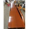 Image 6 : All Teak Dinning Room Suite - Amazingly Large  Buffet 35" x 124" x 22"  - Table 46" x 56" plus 4 - 1