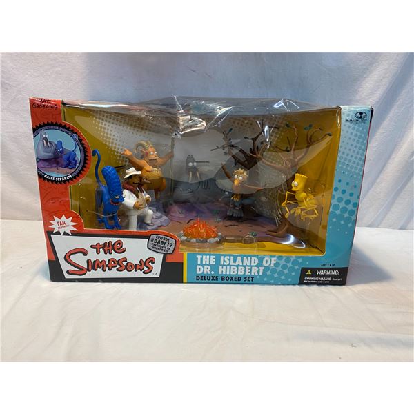 The island of Dr. Hobert deluxe box set The Simpsons