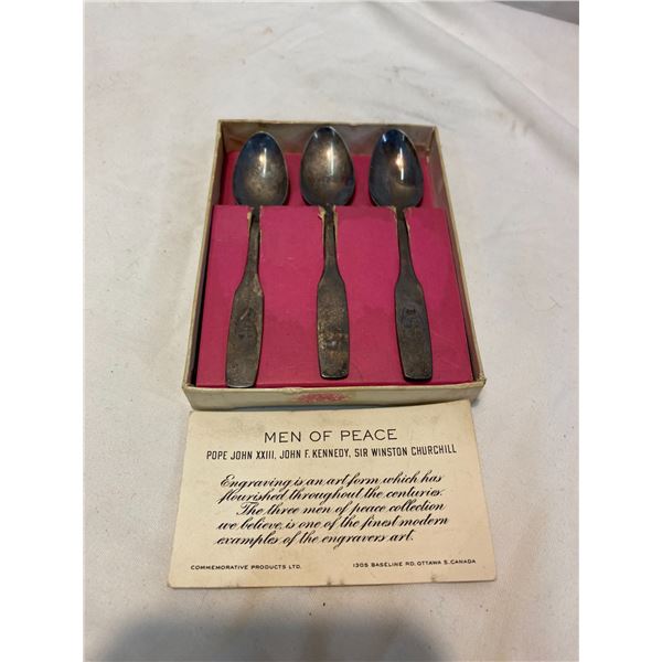 Men of Peace spoons