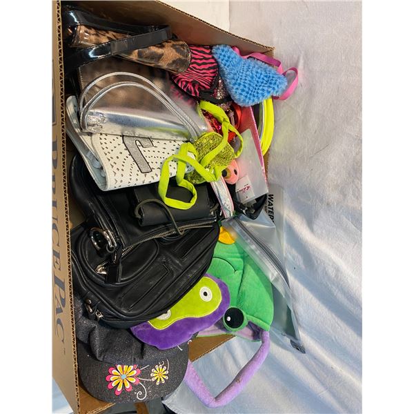 Assorted kids purses etc
