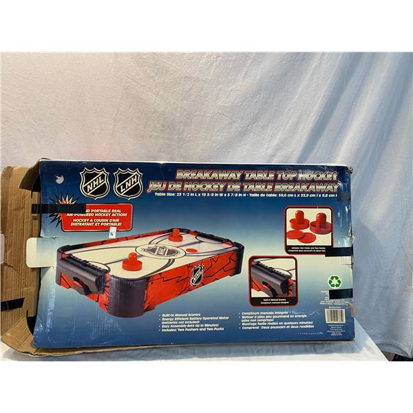 Breakaway table top hockey
