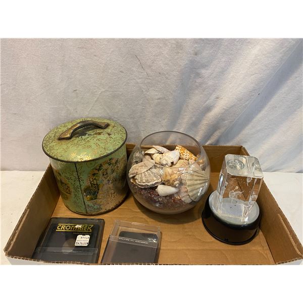 Shells and other items