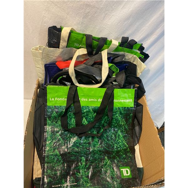 Lot of reusable bags