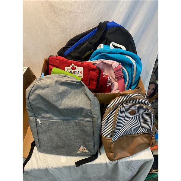 Backpacks and bags