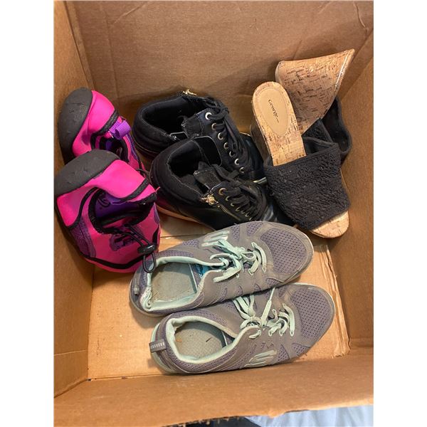 Assorted boot and shoes