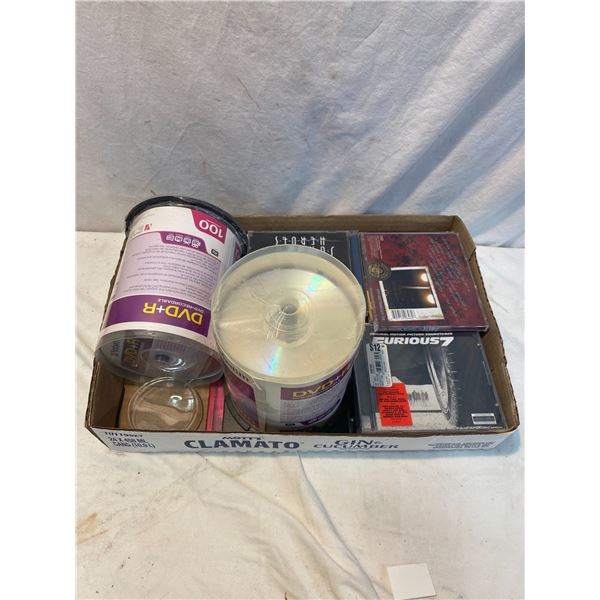 Dvd+R and cds