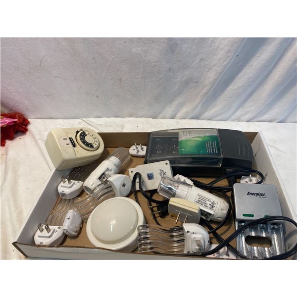 Night lights and battery chargers