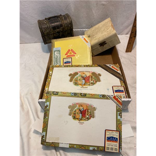 Cigar boxes and other