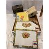 Image 1 : Cigar boxes and other
