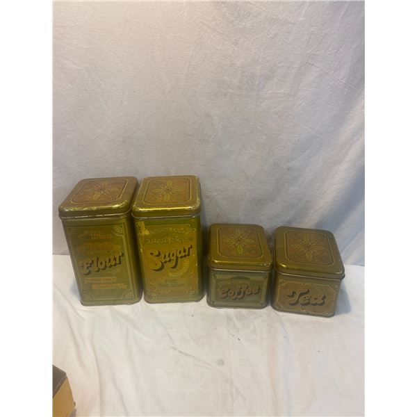Tin canisters