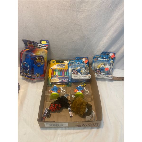 Smurf toys and other toys